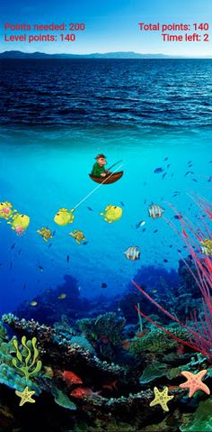 Fish Catcher ( Touch The Targe - Screenshot 4