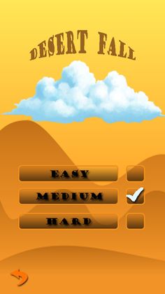 Desert Fall - Screenshot 2