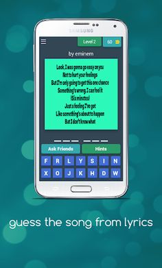 Guess the song from lyrics - Screenshot 3