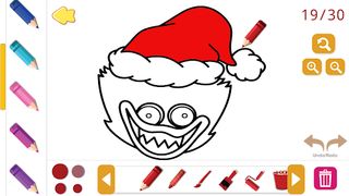 playtime huggy poppy coloring - Screenshot 1