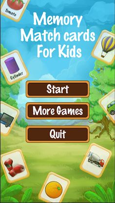 Memory Match Cards For kids - Screenshot 1