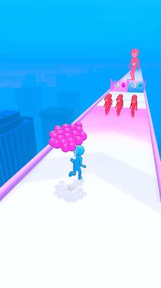 Balloon Man Run - Screenshot 1