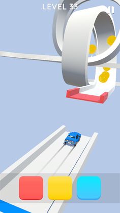 Unblock Road 3D - Car Slider - Screenshot 1