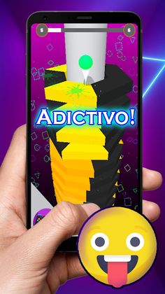 Neon Stack Ball: - Screenshot 2