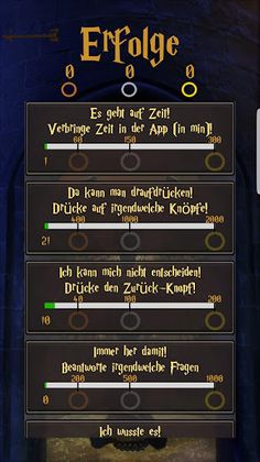 Inoffizielles Harry P. Quiz - Screenshot 3