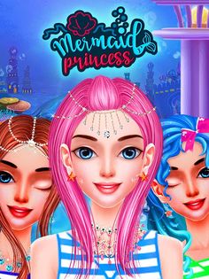 Mermaid Princess MakeUp DressU - Screenshot 2