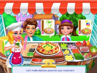 School food truck cooking - Screenshot 2