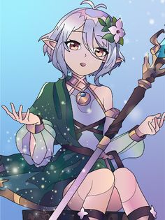 Anime Fantasy Color by Numbers - Screenshot 1