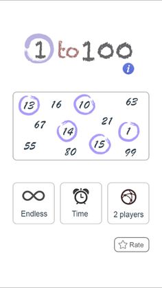 1 To 100 - Screenshot 2