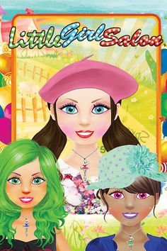 Little City Girls Makeup Games - Screenshot 4