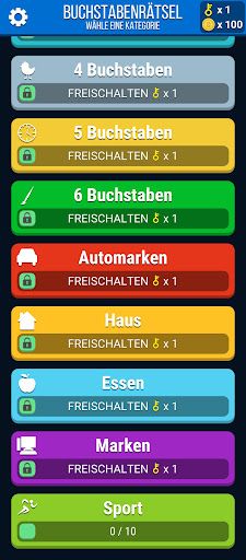 Buchstabenrätsel auf Deutsch - Screenshot 2