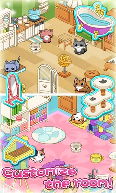 Cat Room - Cute Cat Games - Screenshot 4