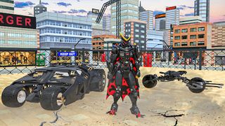 Flying Bat Robot Car Games - Screenshot 3
