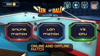 Zen 8 Ball Multiplayer Game - Screenshot 1