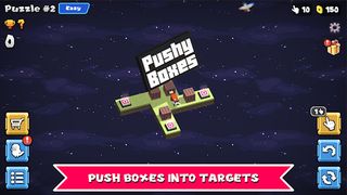 Pushy Boxes - Pushing Puzzles - Screenshot 1