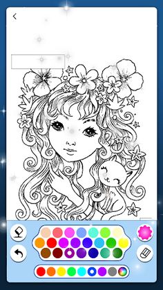 Kawaii Colors: Coloring Game - Screenshot 1