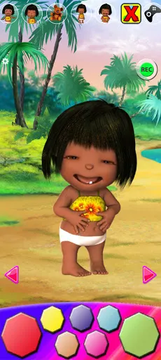Talking Emily Baby Girl Games - Screenshot 3