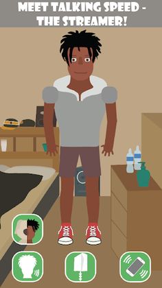 Talking Speed the Streamer - Screenshot 1