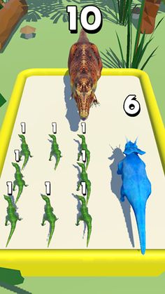 Merge Master : Dino Battle - Screenshot 2