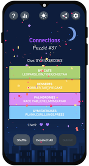 Connections: Daily Word Puzzle - Screenshot 2