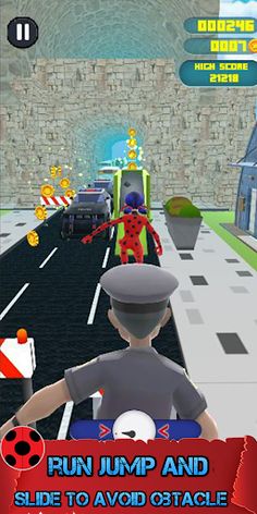 Subway Lady Princess Girl Run - Screenshot 1