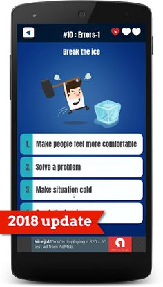 Funny Idioms and Phrases Quiz - Screenshot 1