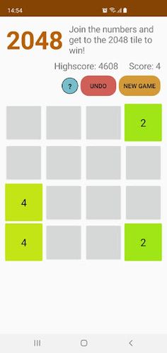 2048 - Screenshot 1