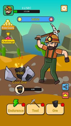 Idle Mine Clicker: Tap Upgrade - Screenshot 2