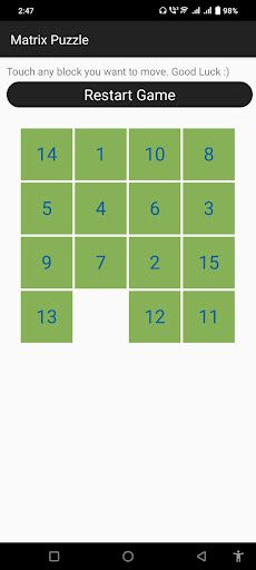 Matrix Puzzle - Screenshot 3