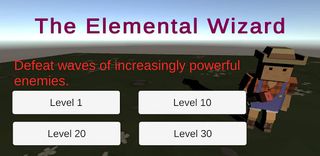 The Elemental Wizard - Screenshot 2