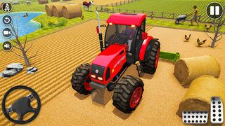 Real Tractor Driving Game 2023 - Screenshot 1