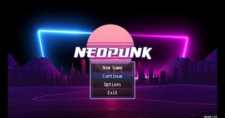 Neopunk - Retro Cyberpunk RPG - Screenshot 1