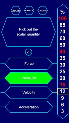 Physics best quiz game - Screenshot 3
