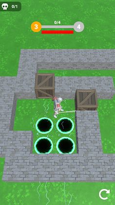 Sneaky Warrior - Screenshot 1