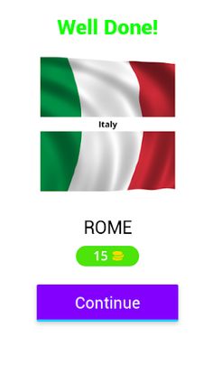 Guess The Capitals Of a World - Screenshot 2