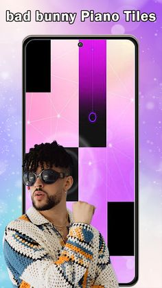 bad bunny piano game Tiles - Screenshot 4