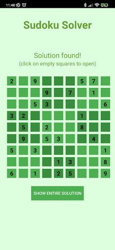 Sudoku solver (camera) - Screenshot 2