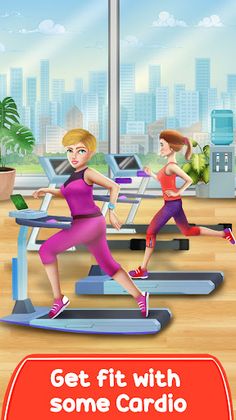 Fitness Girl Gym: Yoga Workout - Screenshot 2