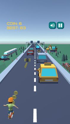 Flying Skateboard - Screenshot 3