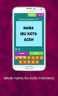 tebak nama ibukota indonesia - Screenshot 1