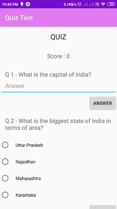 Quiza2 - Screenshot 1