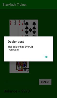 Blackjack Trainer - Screenshot 4