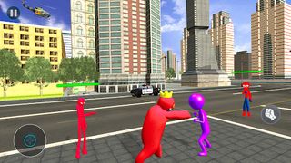 Scary Rainbow: Rope Hero War - Screenshot 2