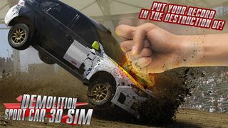 Demolition Sport Car 3D Sim - Screenshot 2