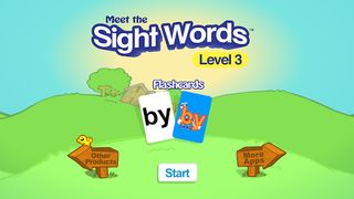 Meet the Sight Words 3 Flashca - Screenshot 1