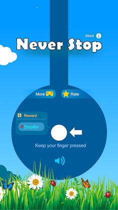 Never stop - Screenshot 1