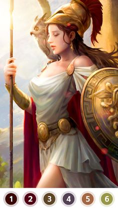 Odin & Thor Color by Number - Screenshot 4