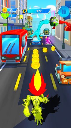 Ben Super Omnitrix 10Alien Run - Screenshot 4