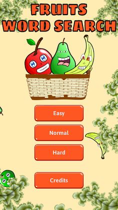 Fruits Word Search - Screenshot 1