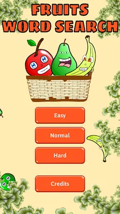 Fruits Word Search - Screenshot 1